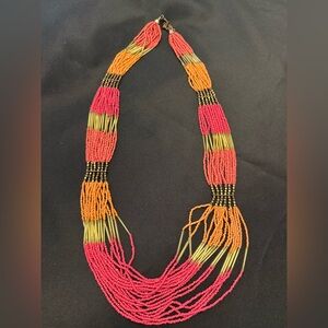 Multicolor Beaded Necklace